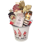 They'll enjoy a wonderful Christmas breakfast with a warm cup of tea, some delicious jams and honey and of course a touch of sweet treats and a keepsake ornament to keep. A wonderful gift basket to receive!