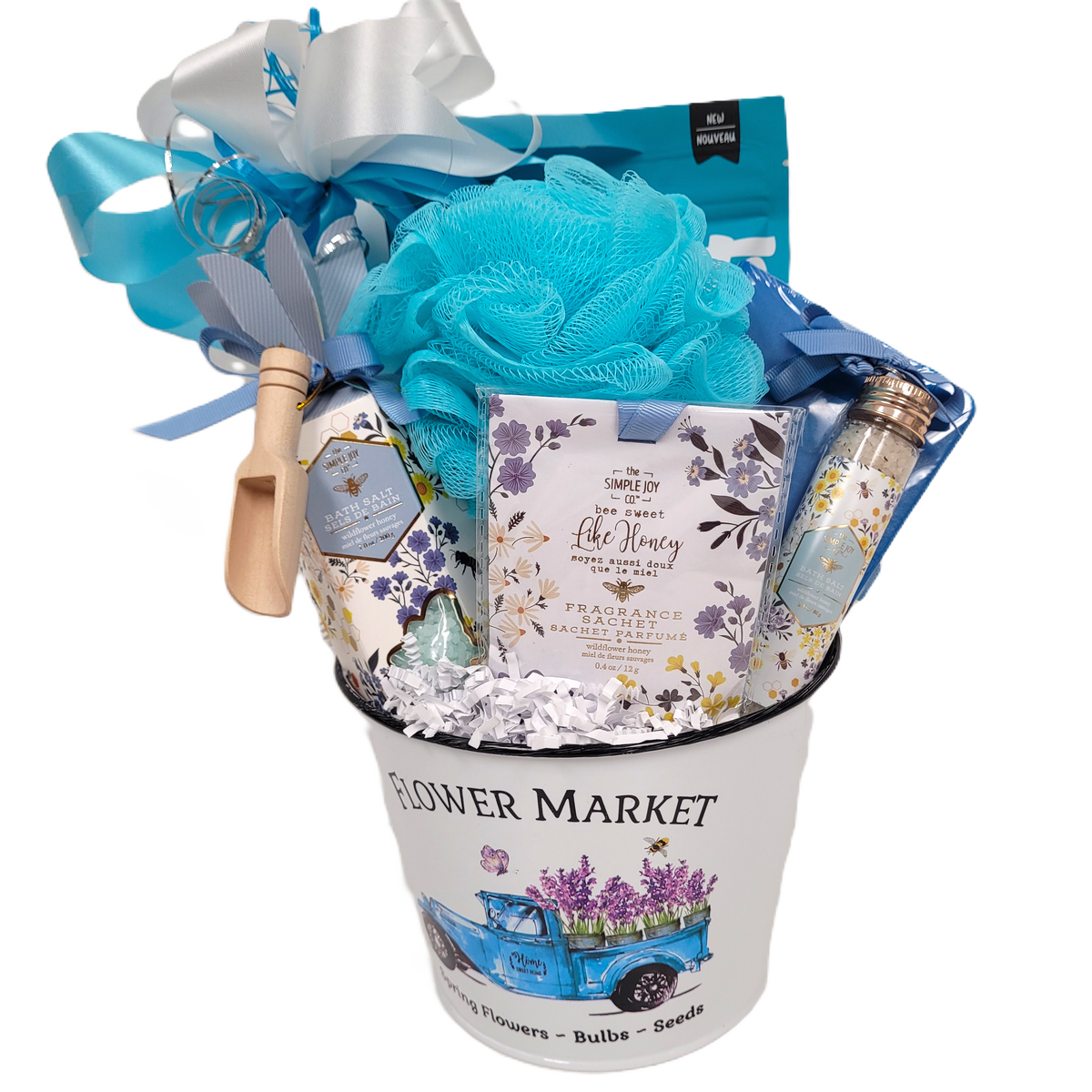 Flower Market Spa – Kit & Kaboodles Gift Baskets