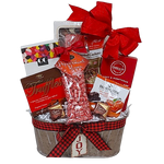 With lots of sweet treats to enjoy, this one will surely bring lots of joy through the holidays. There's a great assortment of cookies, nuts, chocolate, candies and more to indulge in!